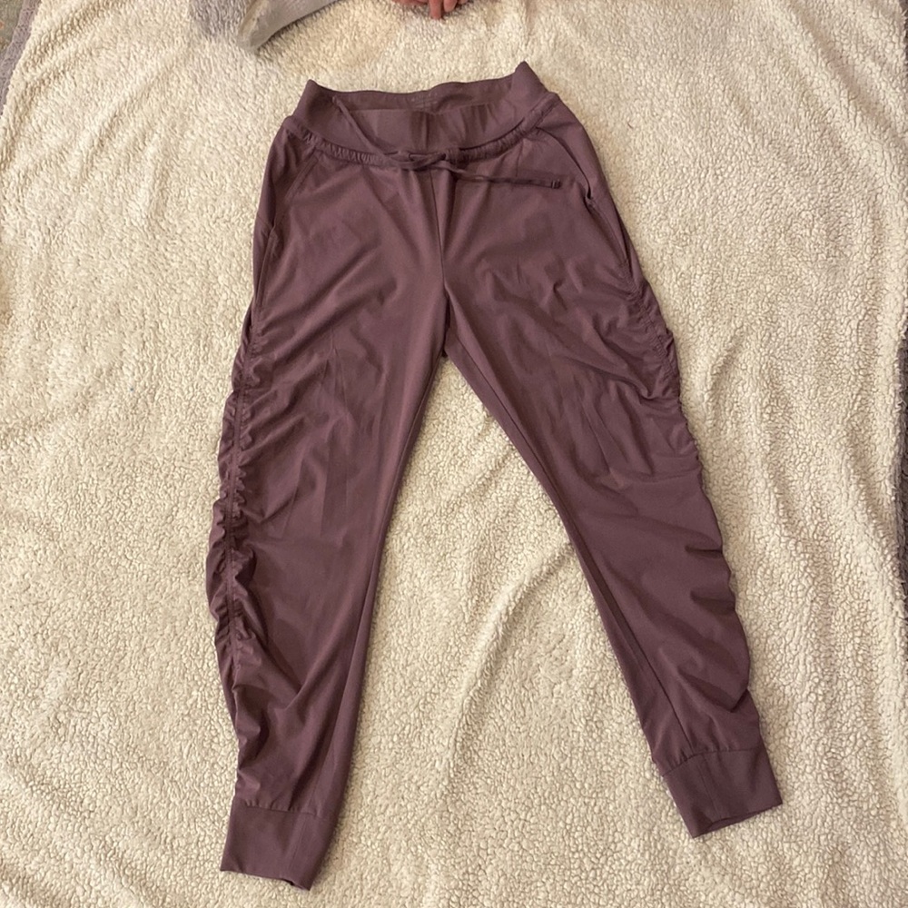 Dark purple joggers